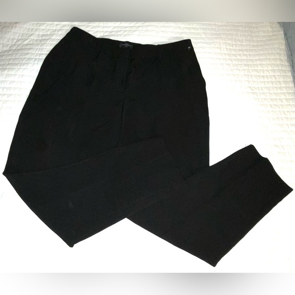 NWOT- Tahari ASL Noir Shannon Mid-rise Suit Pant Size 14 - Picture 4 of 13
